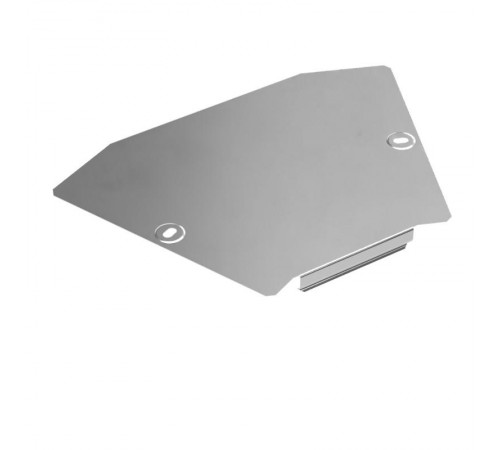 Крышка угла горизонтального 45 градусов Стандарт INOX (AISI 304) 200  PR16.3428  Промрукав