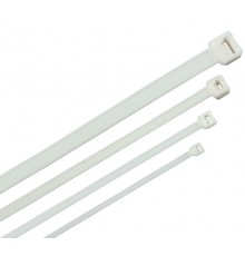 Хомут морозостойкий Хкм 2,5х100мм белый (100шт)  UHH33-D025-100-100-K01  IEK