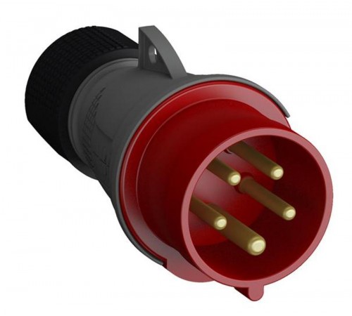 Вилка кабельная Easy&Safe 416EP6,16А,3P+N+E,IP44,6ч2CMA101967R1000 ABB