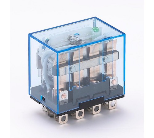 Промежуточное реле 4 конт. с инд. LED 10А 24В DC ПР-  23213DEK  DEKraft