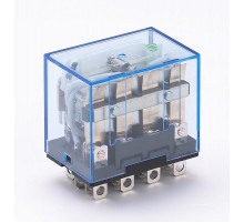 Промежуточное реле 4 конт. с инд. LED 10А 24В DC ПР-  23213DEK  DEKraft