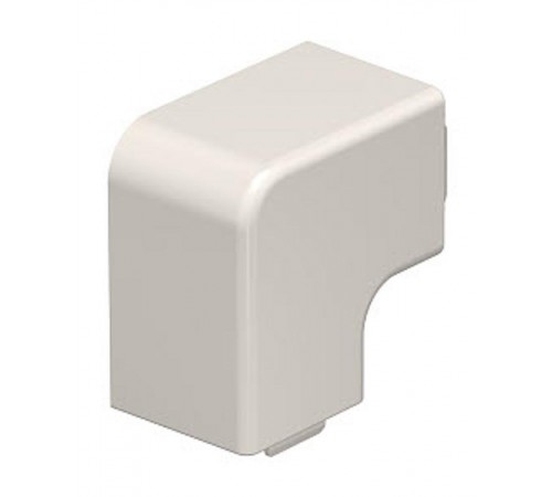 Крышка плоского угла кабельного канала WDK 30x30 мм (ПВХ,кремовый) (WDK HF30030CW)  6161278  OBO Bettermann