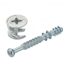 Набор №1 для стяжки фасада для ДСП 16мм (шурупная резьба штока) -пакет   127492  Tech-KREP