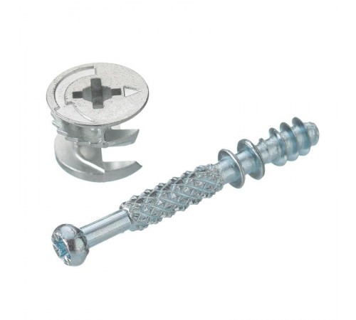 Набор №1 для стяжки фасада для ДСП 16мм (шурупная резьба штока) -пакет   127492  Tech-KREP