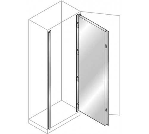 Дверь внутренняя,нерж.ст.1600х600мм,AMX  TF1660X  ABB