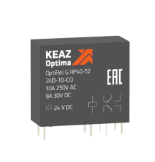 Реле промежуточное OptiRel G RP40-52-18D-12-CO  348377  КЭАЗ