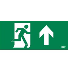 Этикетка самокл. 330х140мм "Фигура/стр. вверх"  LPC10-1-33-14-FVERH  IEK