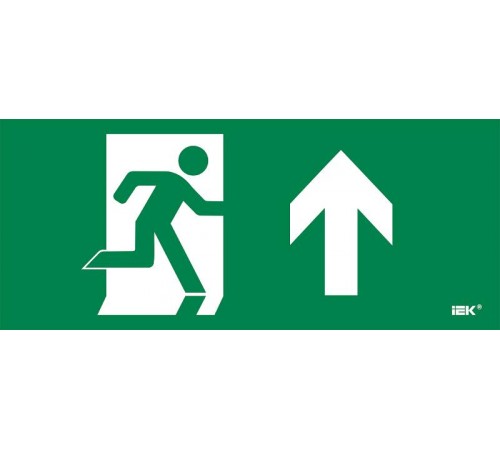 Этикетка самокл. 330х140мм "Фигура/стр. вверх"  LPC10-1-33-14-FVERH  IEK