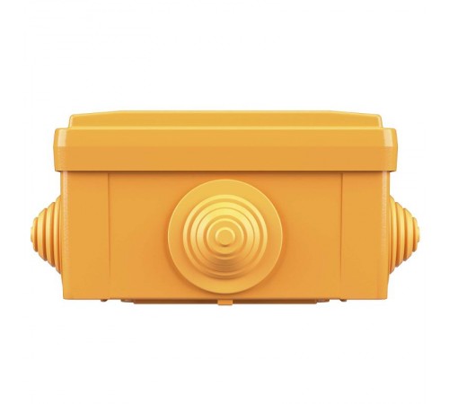 Коробка распределительная пластиковая FS огн., IP56,100х100х50мм, 5р, 450V,20A,10мм.кв с кабельными вводами и клеммниками  FSB11510  DKC