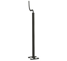 Snap-On мобильная колонна алюминиевая с крышкой из пластика 2 секции, высота 2 метра, цвет черный  653028  Legrand