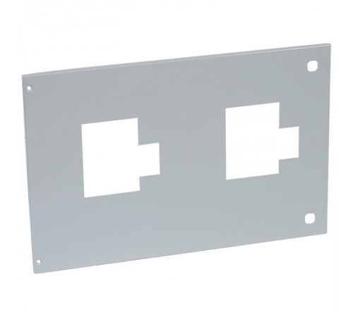 Металлическая лицевая панель - XL3 4000 - для 2 DPX 250 съёмного исполнения - для АВР с моторными приводами  021291  Legrand