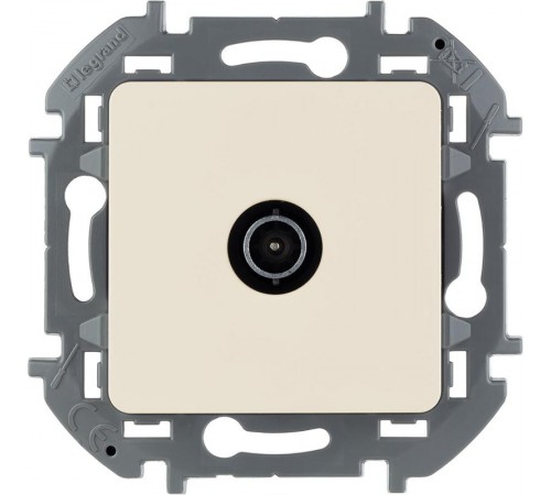 Inspiria Слоновая кость Розетка телевизионная TV "звезда" С/У 2 дБ 0-2400 мГц без рамки  673851  Legrand