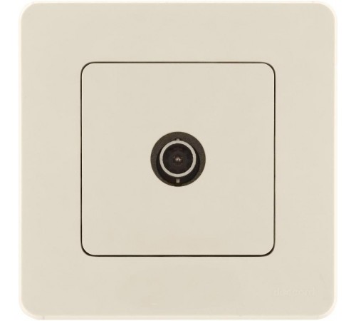 Inspiria Слоновая кость Розетка телевизионная TV "звезда" С/У 2 дБ 0-2400 мГц без рамки  673851  Legrand