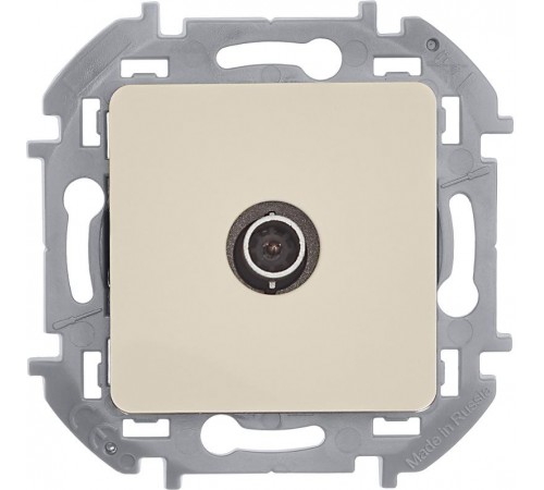 Inspiria Слоновая кость Розетка телевизионная TV "звезда" С/У 2 дБ 0-2400 мГц без рамки  673851  Legrand