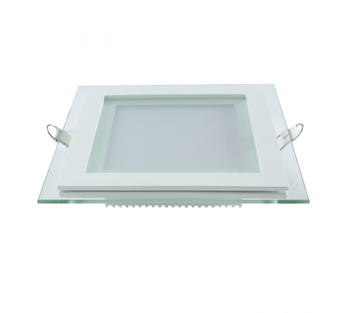 Светильник светодиодный встраиваемый квадратный с декоративным стеклом 6W 4000K 1/40  948111206  Gauss