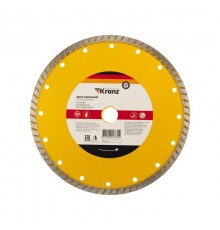 Диск алмазный отрезной Turbo 230x22,2x2,8x10мм  KR-90-0125  Kranz