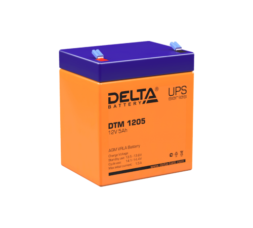 DTM 1205 Delta Аккумуляторная батарея  4614010050006  DELTA