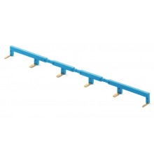 6-полюсный шинный соединитель красный  022261  Finder