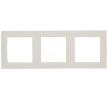 Simon 15 Сл. кость Рамка универсальная, 3 поста  1500630-031  Simon