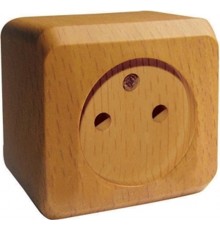 Этюд Бук О/У Розетка без заземления без шторок  PA16-001T  SE