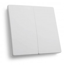 Выключатель дистанционного управления 230V 500W двухклавишный, TM82, белый  41129  FERON