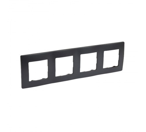 Etika Антрацит Рамка 4-ая  672584  Legrand