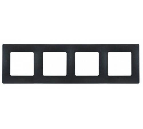 Etika Антрацит Рамка 4-ая  672584  Legrand