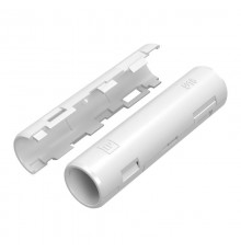 Муфта разборная d16 мм белая (100шт/1200шт уп/кор) Промрукав  PR13.0417  Промрукав