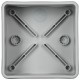 Коробка распределительная КМ42455 о/п 100х100х50мм IP67 8 вв. серая   UKO21-100-100-050-K41-66  IEK