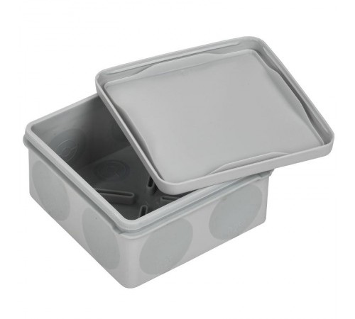 Коробка распределительная КМ42455 о/п 100х100х50мм IP67 8 вв. серая   UKO21-100-100-050-K41-66  IEK