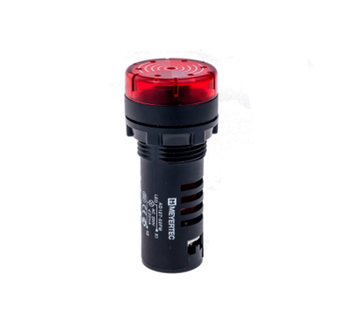 Звонок с подсветкой, 80дБ, красный 24V C/DC MT22-SM24  53446  ОВЕН