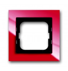 Рамка 1-постовая, серия axcent, цвет красный  1754-0-4340   2CKA001754A4340  ABB