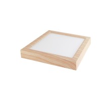 Светильник накладной светодиодный квадрат "Даунлайт" СПО (сосна) 18 Вт 225*225*32 мм 4000К   SQ0329-0448  TDM