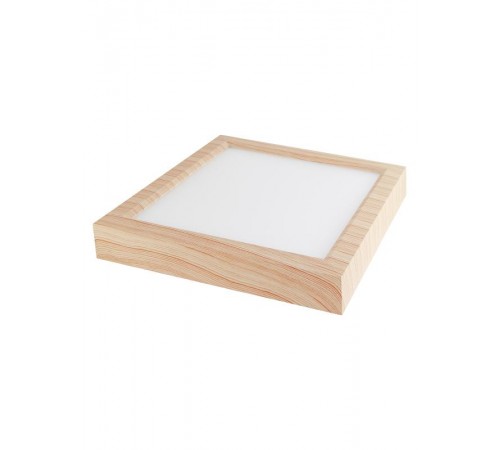 Светильник накладной светодиодный квадрат "Даунлайт" СПО (сосна) 18 Вт 225*225*32 мм 4000К   SQ0329-0448  TDM