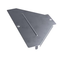 Крышка переходника симметричного Стандарт INOX (AISI 316) 500х150  PR16.6044  Промрукав