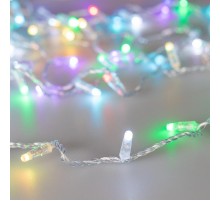 Светодиодная гирлянда ARD-STRING-CLASSIC-20000-CLEAR-200LED-SYNC RGB (230V, 13W) (Ardecoled, IP65)  028207  Arlight