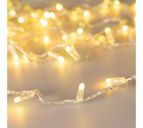 Светодиодная гирлянда ARD-STRING-CLASSIC-20000-CLEAR-200LED-SYNC RGB (230V, 13W) (Ardecoled, IP65)  028207  Arlight