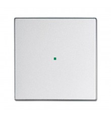 SR-1-83 Клавиша одинарная free@home, future, серебристый алюминий  6220-0-0138   2CKA006220A0138  ABB