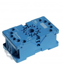 Розетка с винтовыми клеммами (с зажимной клетью) для реле 60.12, таймера 88.12; Varitec; версия: синий цвет  90823  Finder