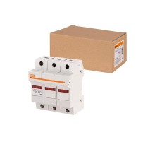 Держатель плавких вставок ДПВ2 14х51 3П  SQ0216-0019  TDM