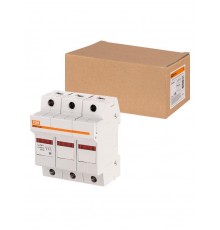 Держатель плавких вставок ДПВ2 14х51 3П  SQ0216-0019  TDM