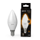 Лампа светодиодная LED 9.5Вт E14 220В 3000К Candle (свеча)  103101110  Gauss