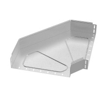 Угол горизонтальный 90 градусов Стандарт HDZ 400х100  PR16.1649  Промрукав