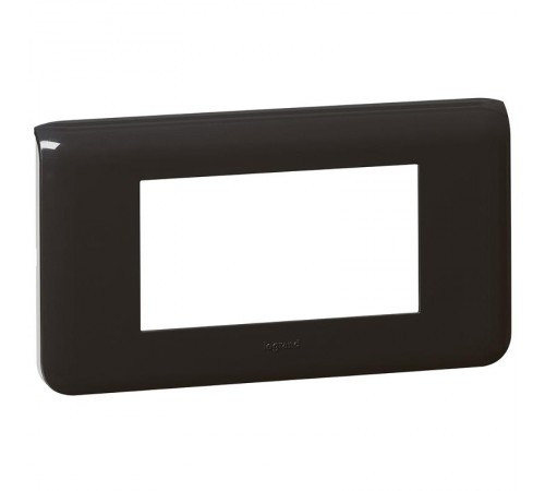 Рамка - Программа Mosaic - 4 модуля - горизонтальная - антрацит  079054  Legrand