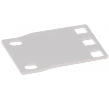 Переходник с 19" на 21", 1U, серый  AD35-01U  ITK