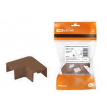 Поворот на 90 гр. КМП 60x40 бук (4 шт./комп.)  SQ0411-0346  TDM