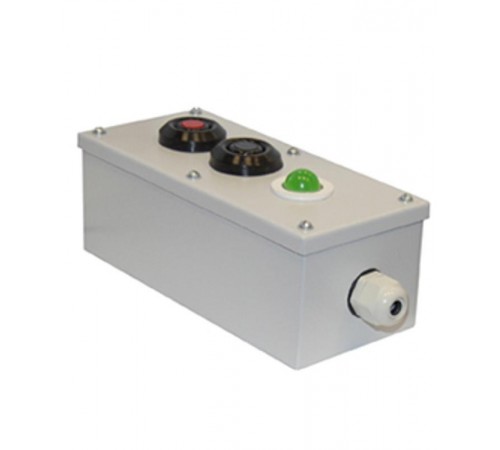 ПКУ-15-21.131-40У2 (1*СКЛ11 зеленая, 220В + 1*ВК30-10-11110-40(1з+1р) черная + 1*ВК30-10-11110-40(1з+1р)), пост управления  ET003741  Электротехник