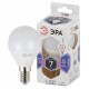 Лампа светодиодная LED 7Вт Е14 6000К smd P45-7W-860-E14  Б0031401  ЭРА