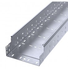 Лоток перфорированный Профи INOX (AISI 316) 200х100x3000 (1,0 мм) (6 м/уп)  PR16.13496  Промрукав