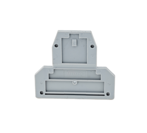 Заглушка торцевая для двухуровневых винтовых клемм, серая (уп. 20 шт.) MTU-PD  57453  ОВЕН